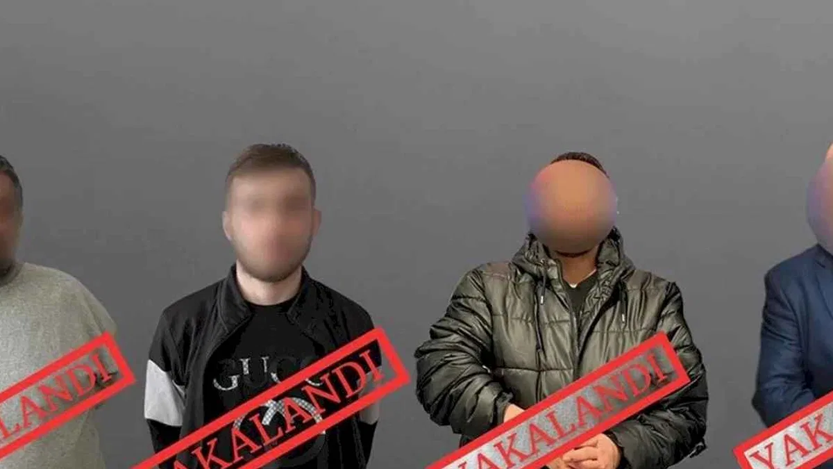 Kırmızı bültenli teröristler yakalandı