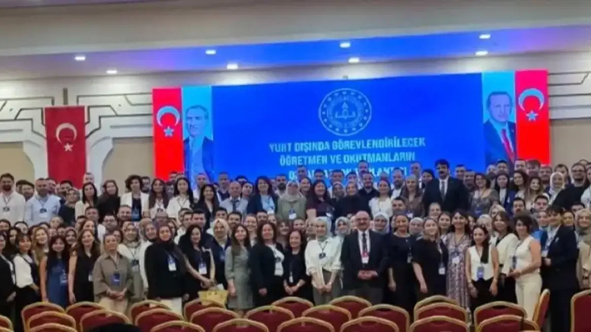 MEB'de yurt dışında görev yapacak öğretmenlere hazırlık eğitimi