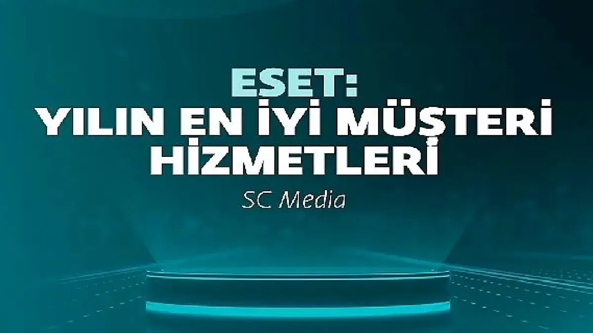 Müşteri hizmetlerinin de en iyisi ESET