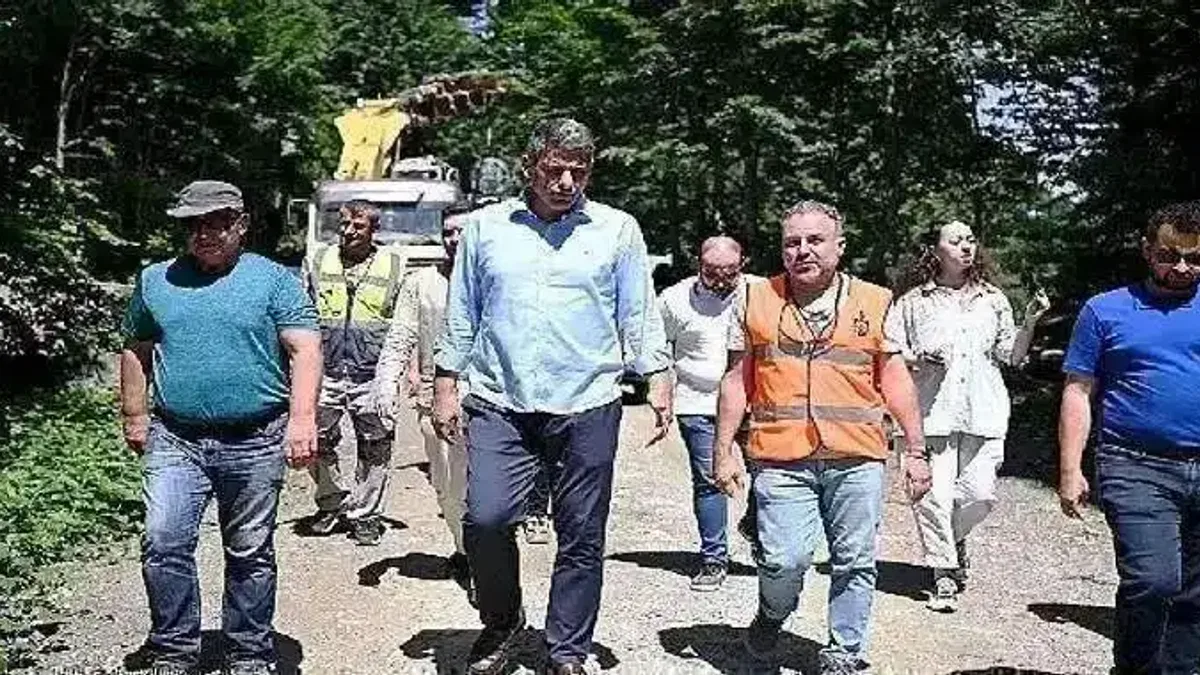 Başkan Kocaman teleferik projesini inceledi