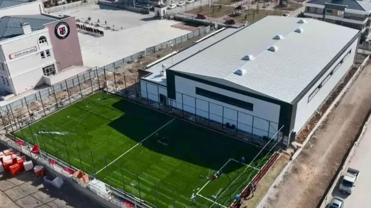 Konya Spor Lisesi'nde yeni spor salonu