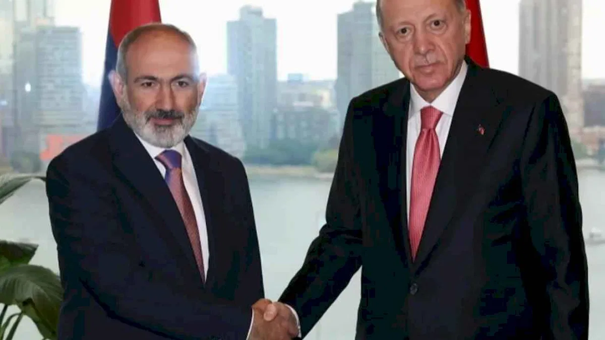 Cumhurbaşkanı Erdoğan, Paşinyan'ı kabul etti
