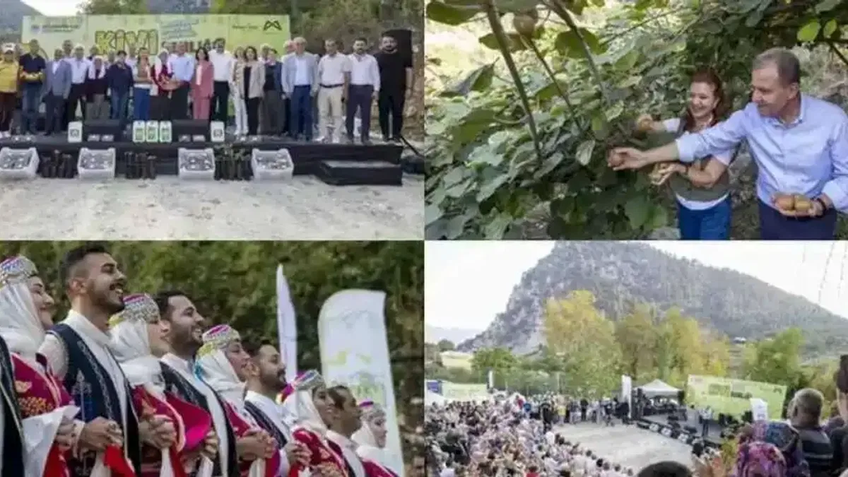 Sofraya Neşe, Bünyeye Enerji! Mersin'de Kivi Şenliği coşkusu