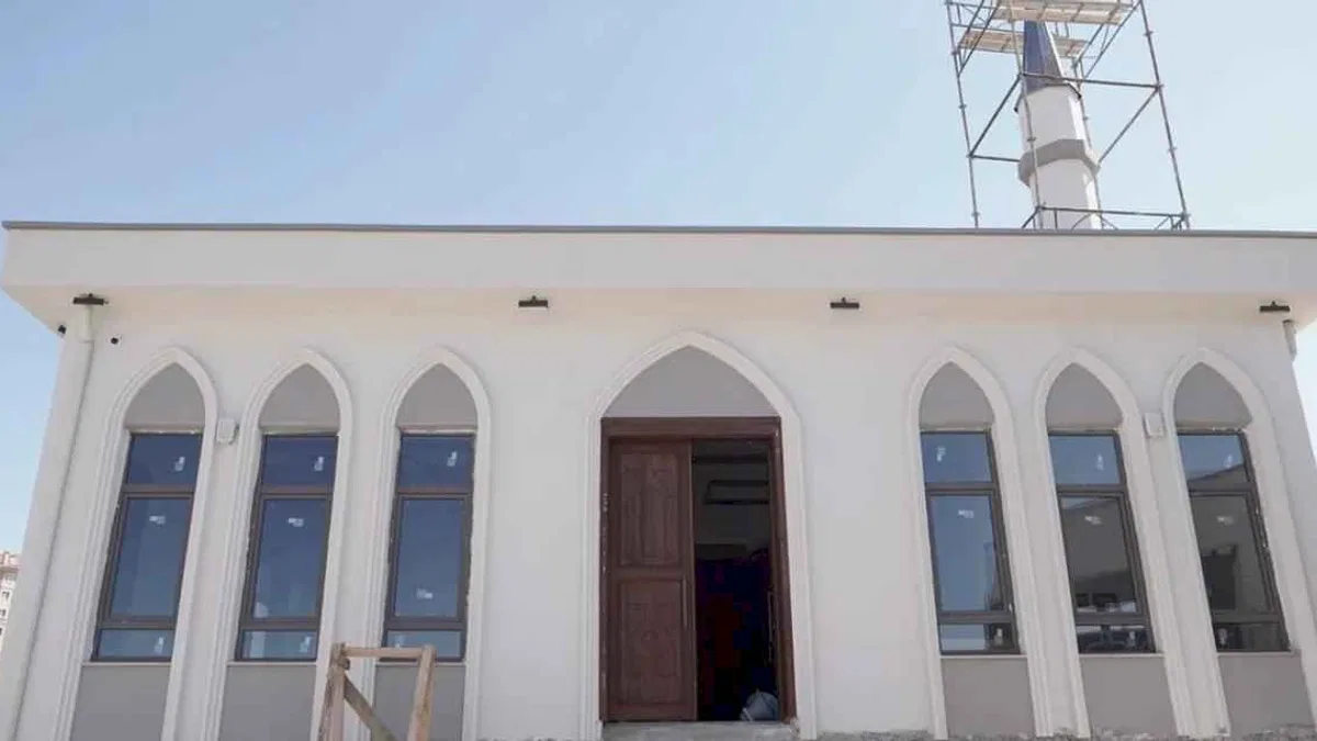 Kayseri Melikgazi yeni bir cami kazanıyor