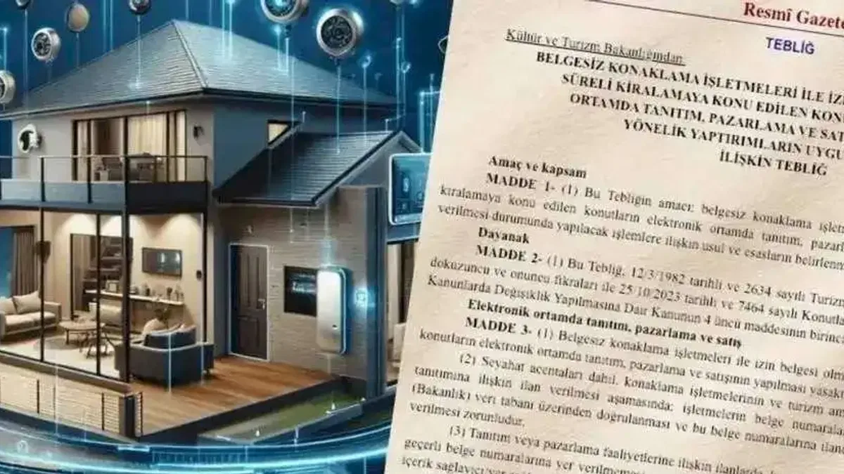 Belgesiz konaklama ve kısa süreli kiralamaya dijital denetim