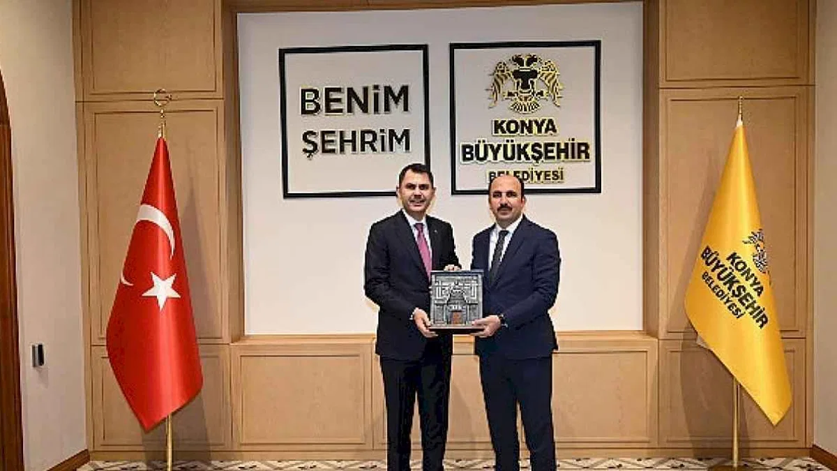 Çevre Şehircilik ve İklim Değişikliği Bakanı Kurum Başkan Altay'ı Ziyaret Etti