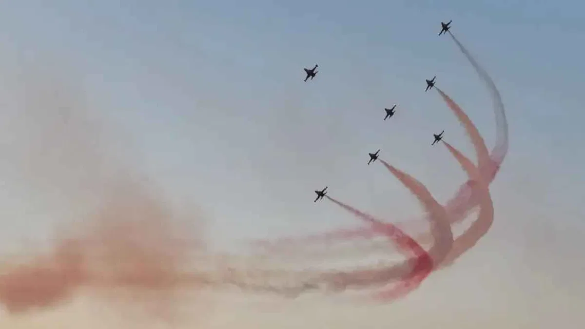 Türk Yıldızları’nın muhteşem gösterisi Konya'yı büyüledi