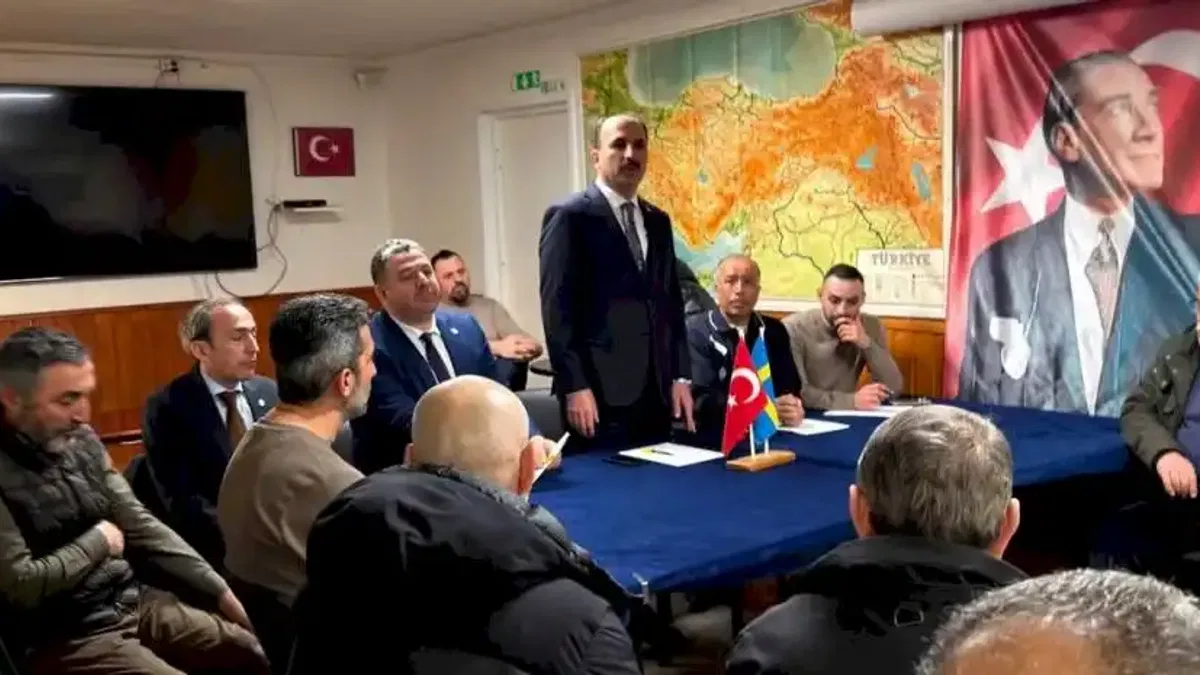 Başkan Altay, Stokholm’de gurbetçi Konyalılarla buluştu
