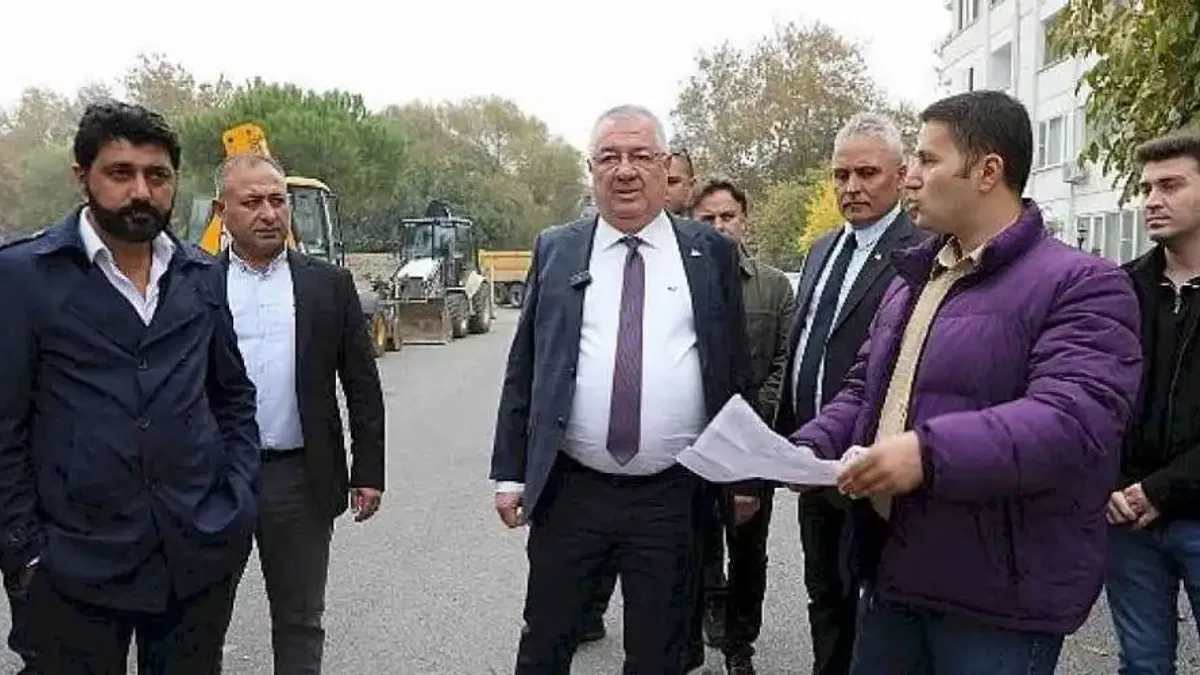 Sarıkız Mahallesi'nde Doğalgaz Çalışmaları Başladı