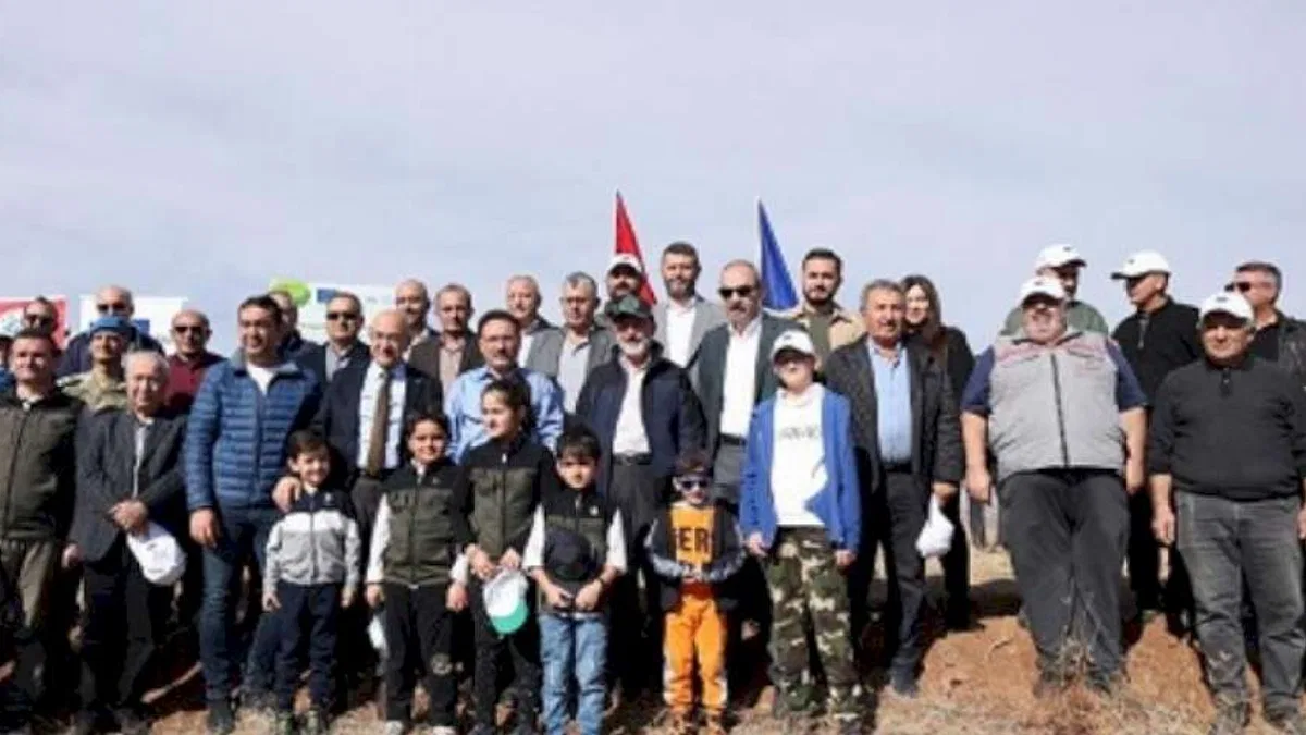 KTO AB Hatıra Ormanı'na 10 bin fidan dikildi