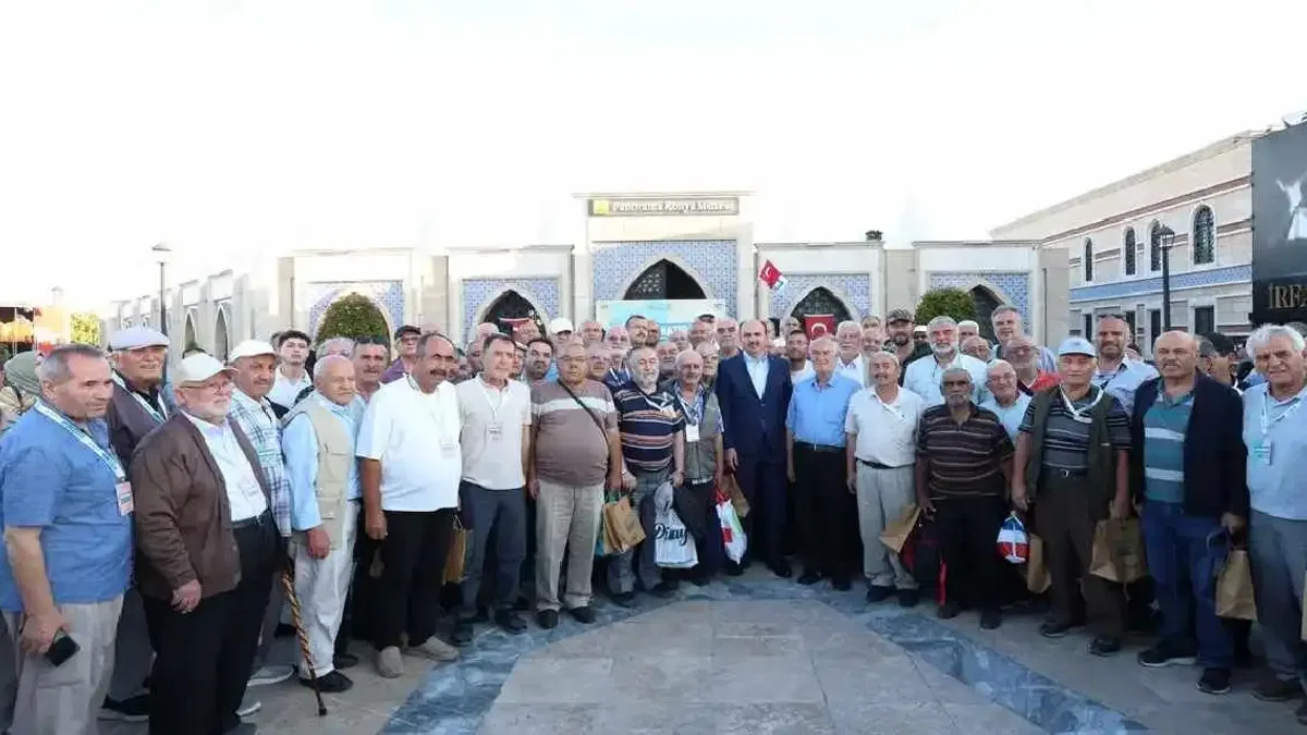 Emekliler Konya'yı fethetti