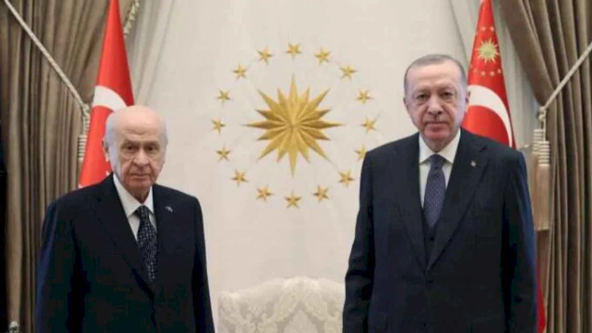 Erdoğan Bahçeli ile buluştu