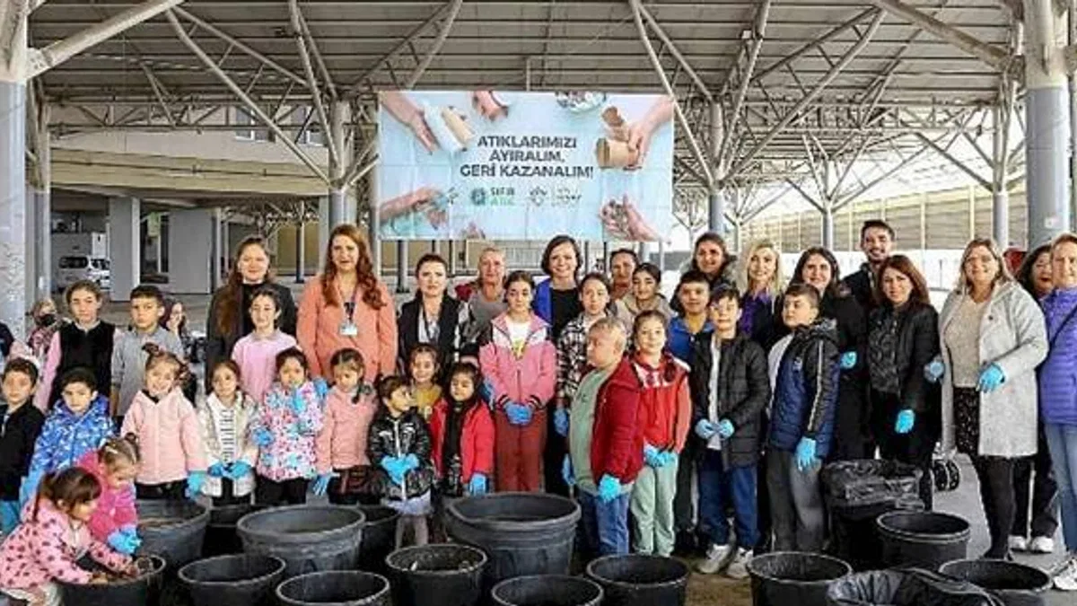 Karabağlar'da çocuklar çevreye sahip çıkıyor
