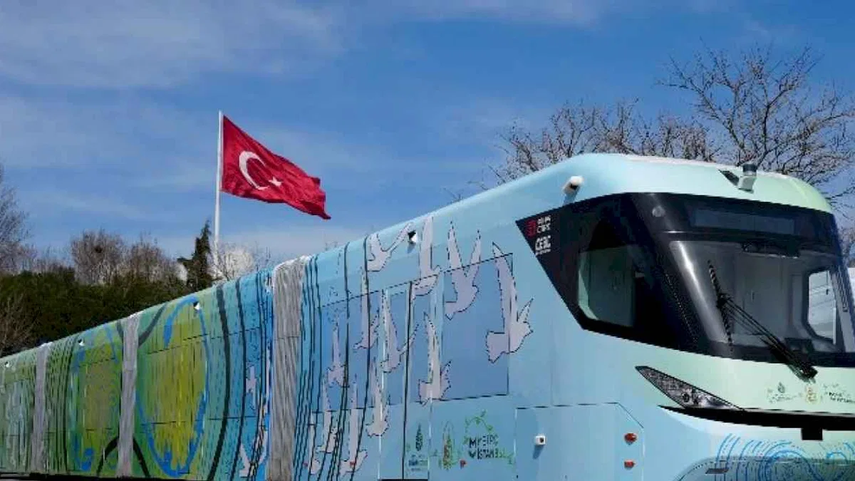 Elektrikli metrobüs teste çıkıyor
