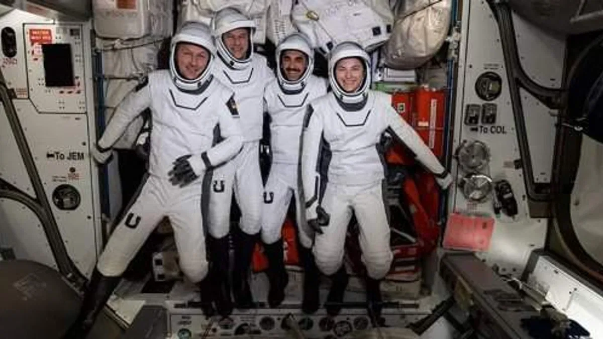 SpaceX'in Crew-3 ekibi Dünya'ya döndü