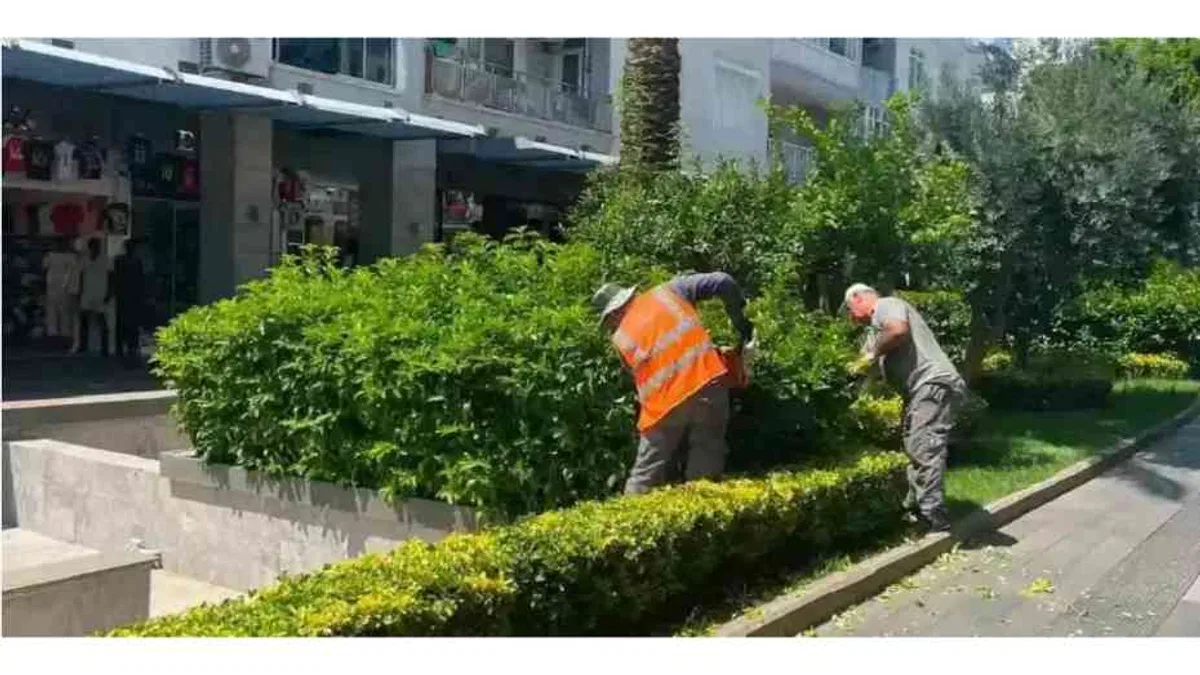 Antalya Büyükşehir’den Kemer’e çevre düzenleme