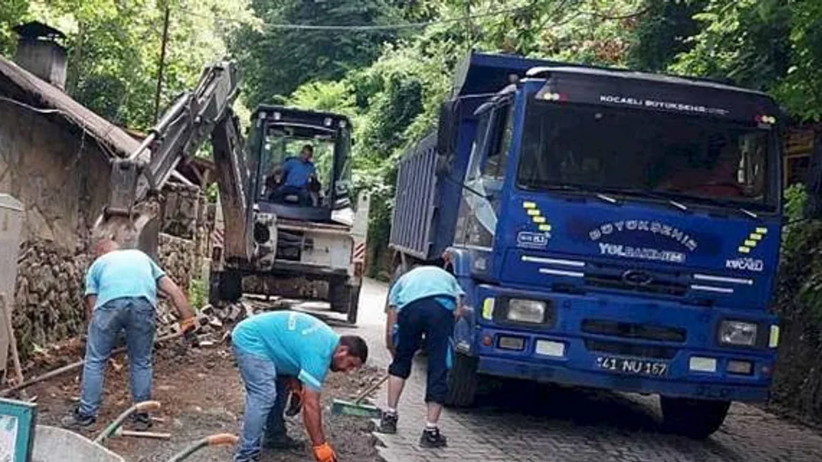 Kocaeli'de güvenli sürüş için pürüzsüz yollar