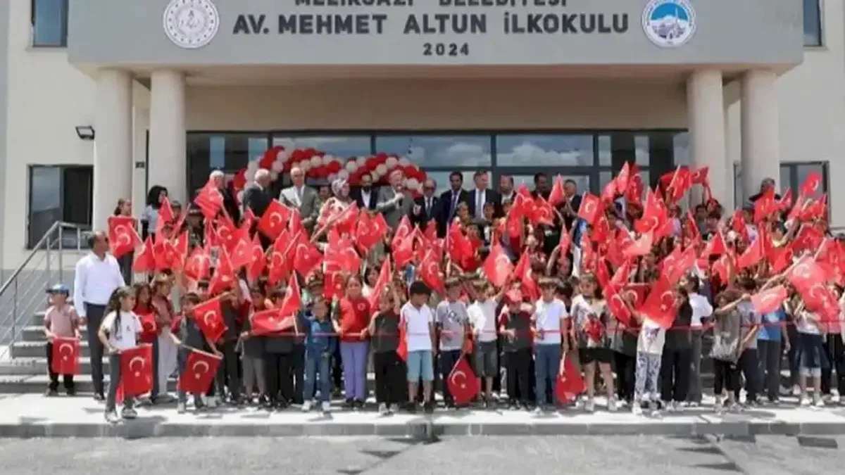 Kayseri Melikgazi'den 3 yeni okul