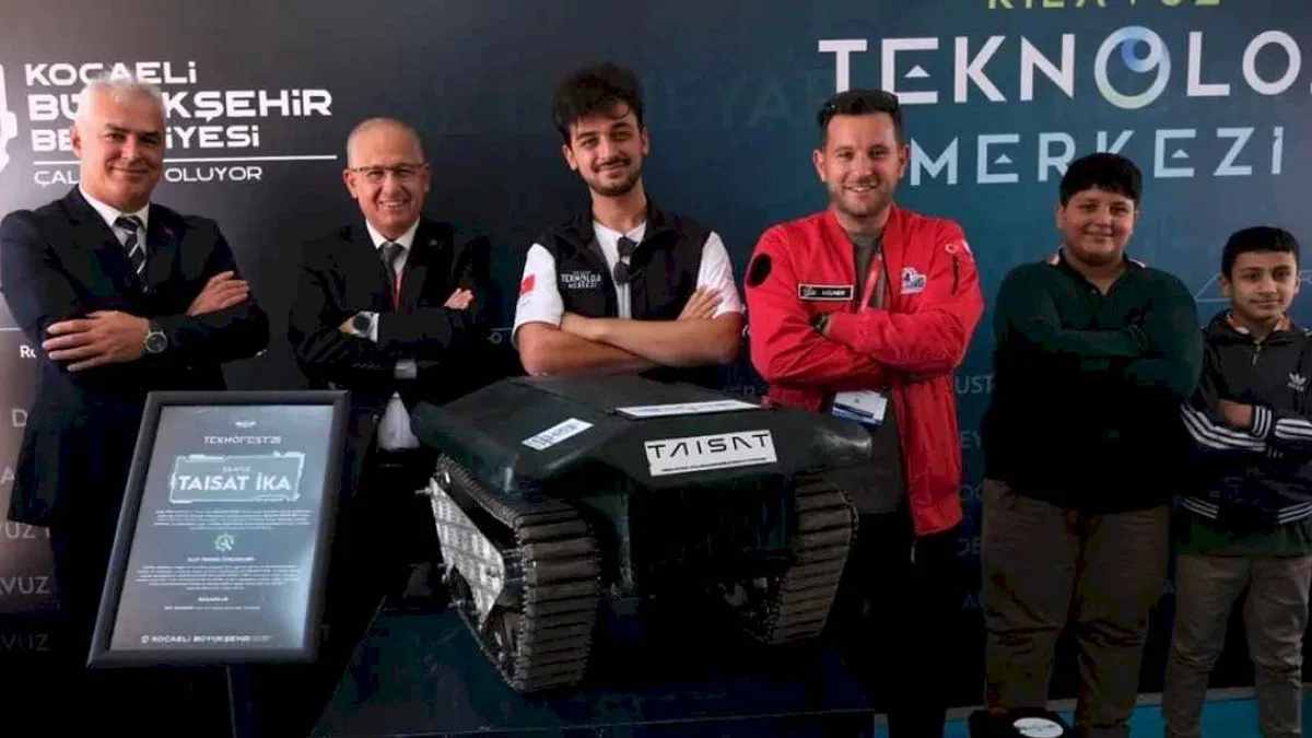 TEKNOFEST 2025’te Kocaeli rüzgârı esti
