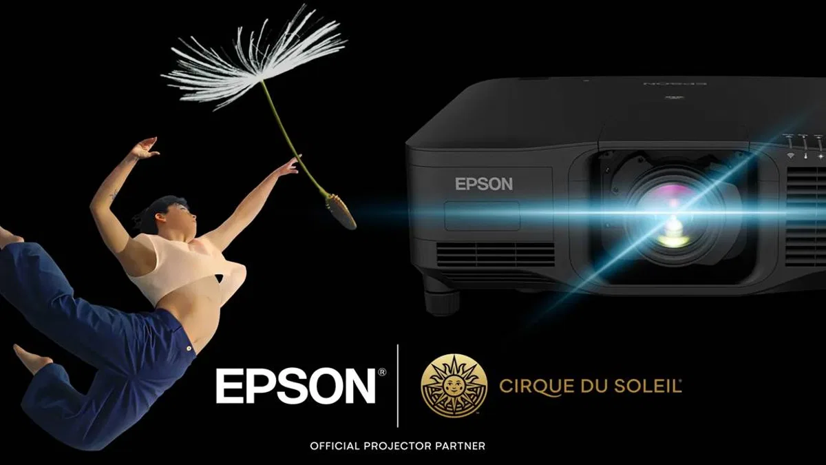 Epson, Cirque du Soleil'in Avrupa'daki gösterisinin resmi projektör ortağı oldu