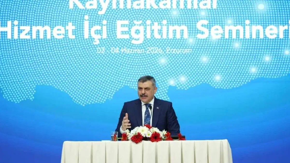 Bakan Çiftçi: Devletin gören gözü, işiten kulağısınız