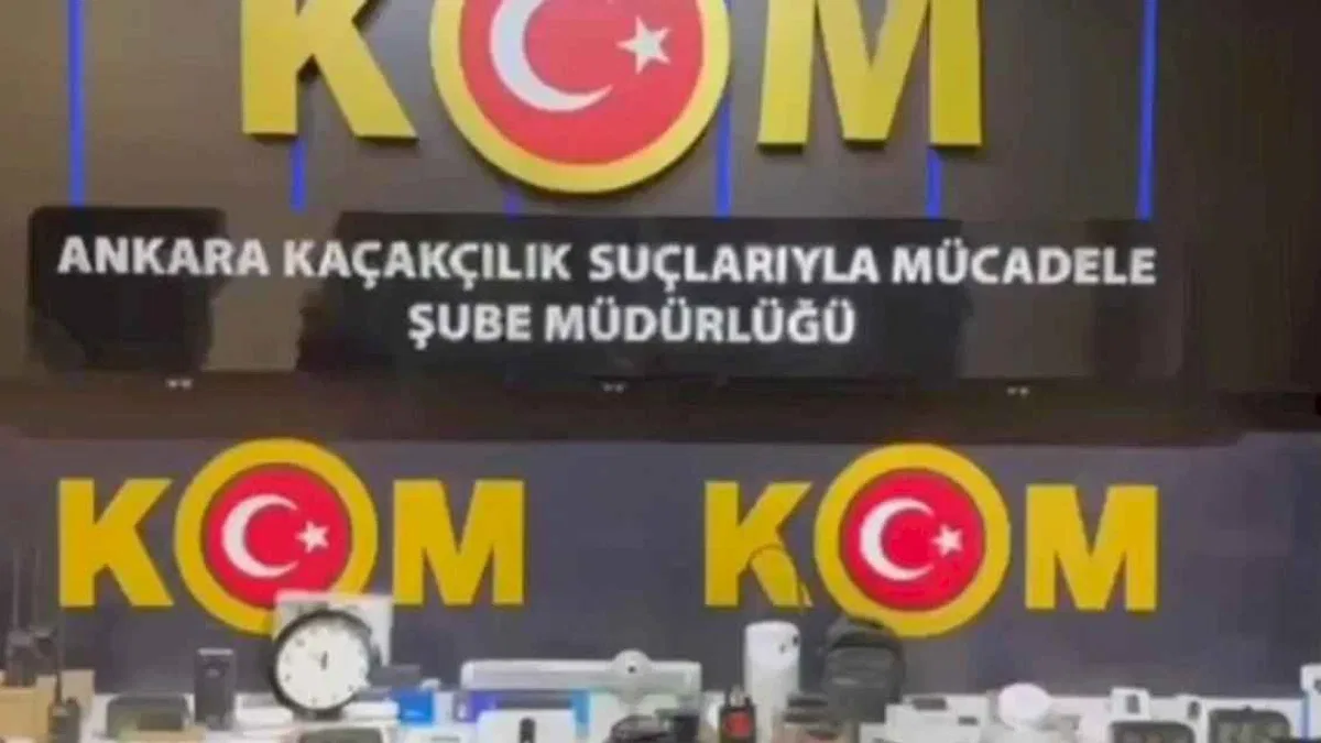 Ankara’da dinleme cihazı operasyonu... Dijital casusluk ve gizlilik ihlallerine darbe!