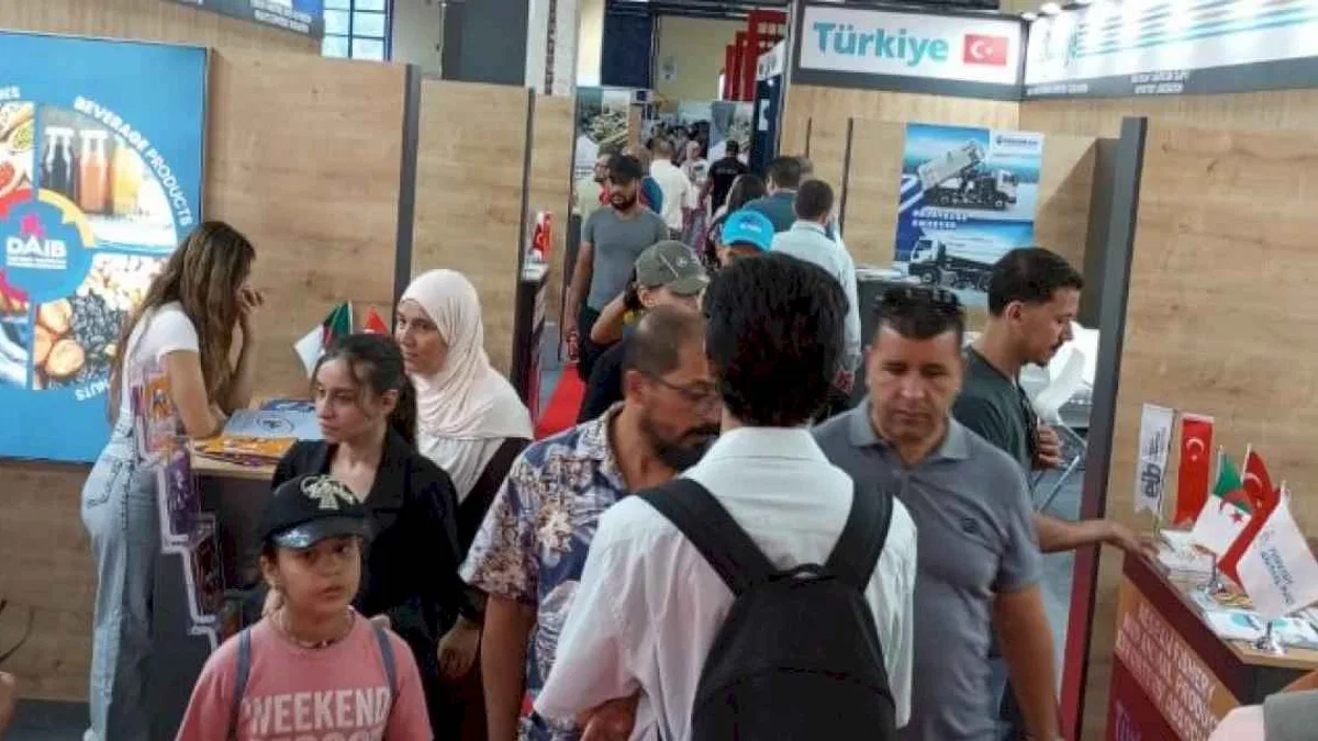 Cezayir’de Türk ürünlerine yoğun ilgi