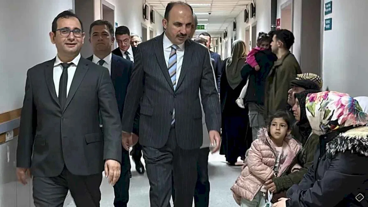 Konya'da Başkan Altay hastaları ziyaret etti