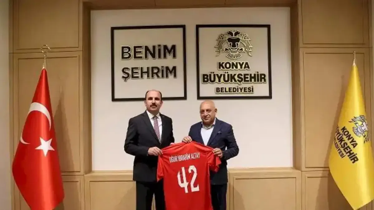 TFF Başkanı Büyükekşi'den Konya Büyükşehir'e ziyaret