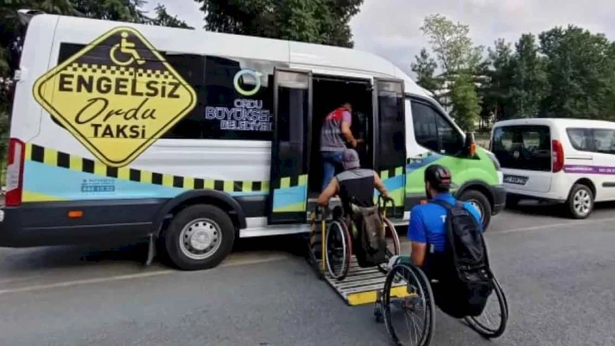 Engelsiz taksi 7 bin 43 kere engelleri aştı