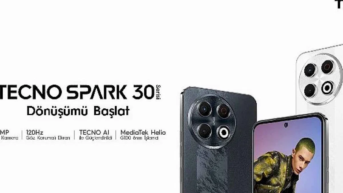 TECNO SPARK 30 serisi: Yapay zekâyı uygun fiyatlı telefonlara getiren teknoloji devrimi!