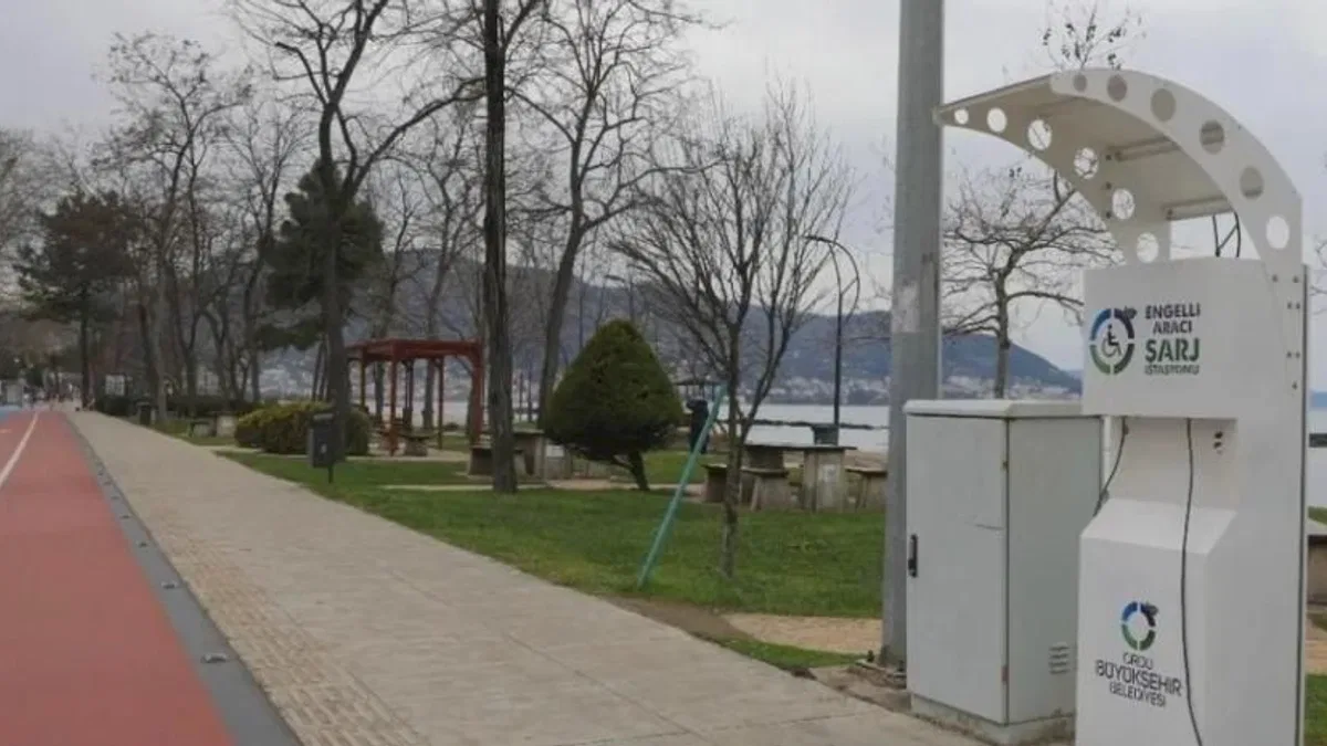 Ordu’da engelli şarj istasyonları yenilendi