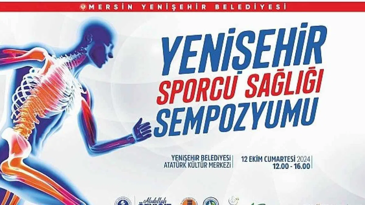 Yenişehir Belediyesi sporcu sağlığı sempozyumu düzenliyor