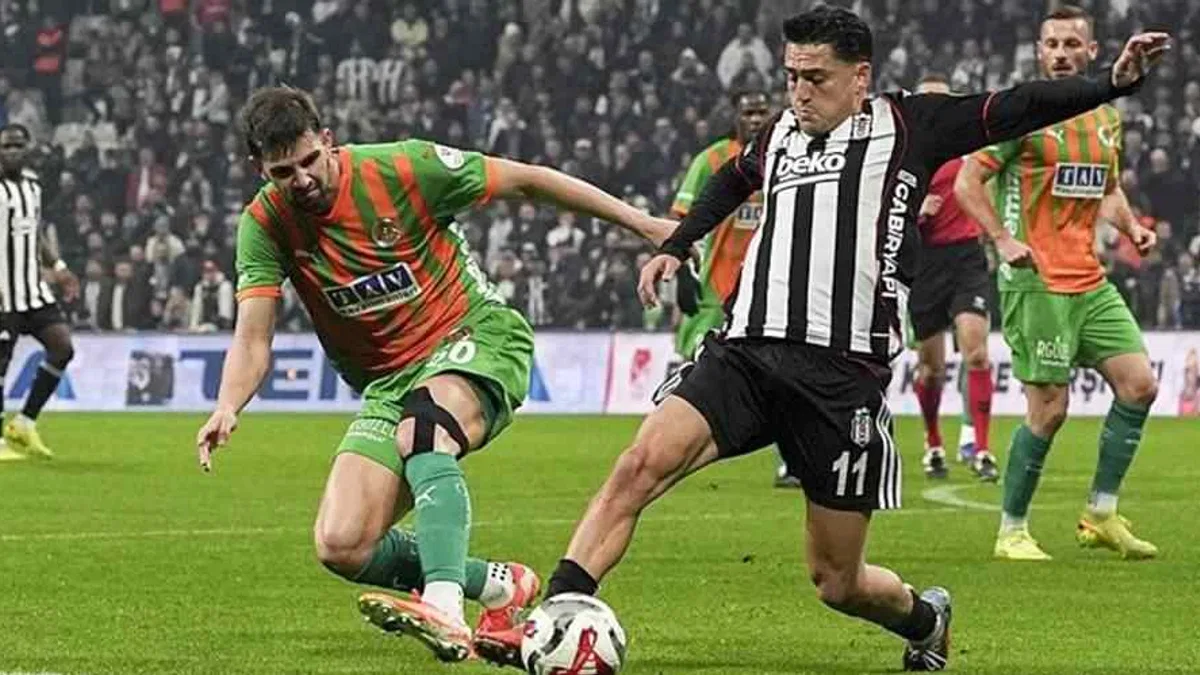 Beşiktaş 2-2 Corendon Alanyaspor (Maç Sonucu)