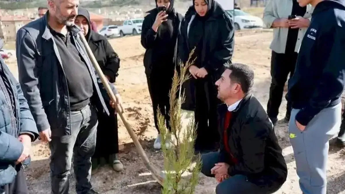 Nevşehir Belediyesi'nden hatıra ormanı