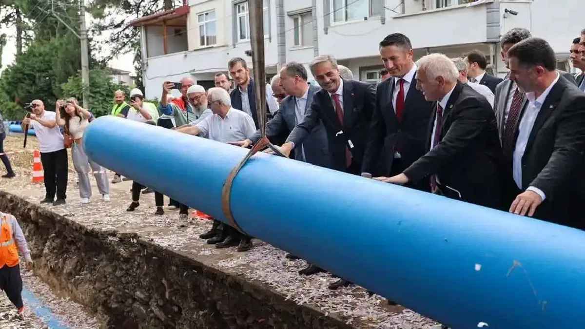 Sakarya’da Hendek’in altyapısına 1 milyar liralık yatırım
