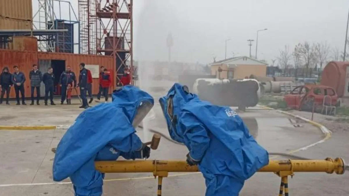 Kocaeli İtfaiyesi'nden KBRN eğitimi
