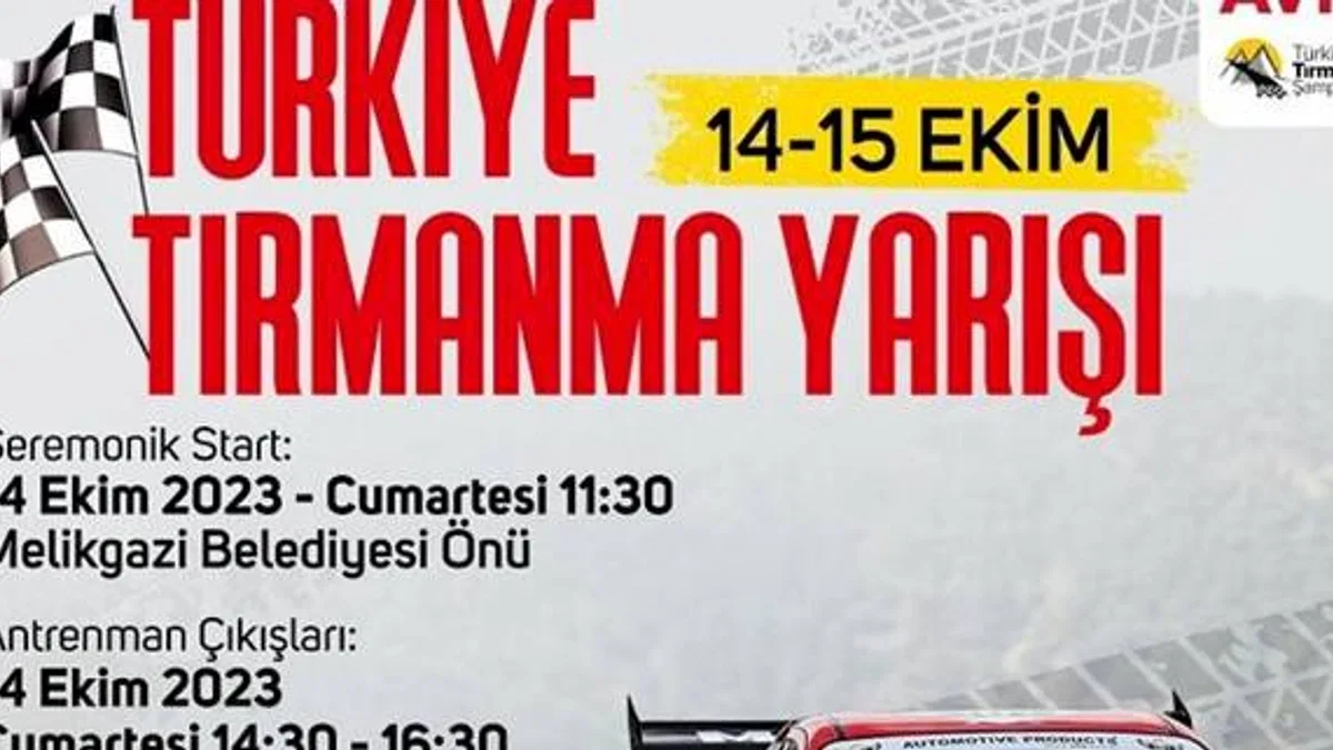 Melikgazi Tırmanma Yarışı için geri sayım