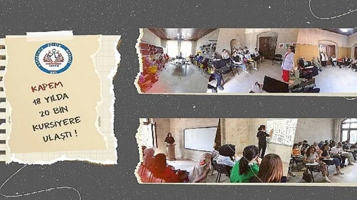 KAPEM'den 20 bin kişiye ücretsiz Mesleki ve Kişisel Gelişim Kursu