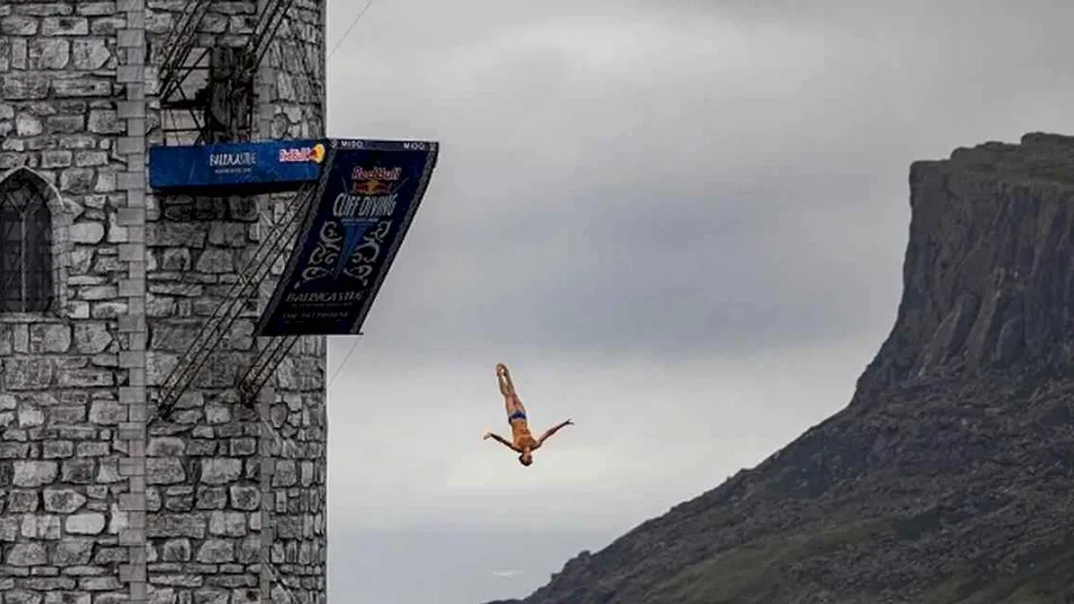 Red Bull Cliff Diving Dünya Serisi Norveç’te devam ediyor