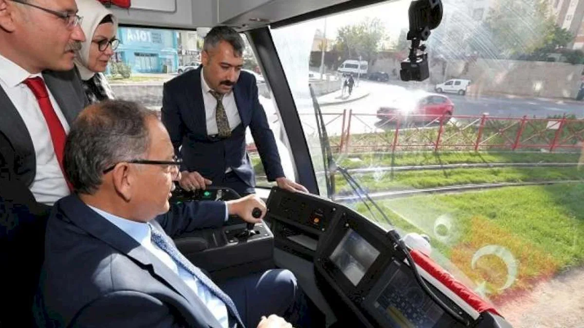 Kayseri'de işler 'ray'ında gidiyor