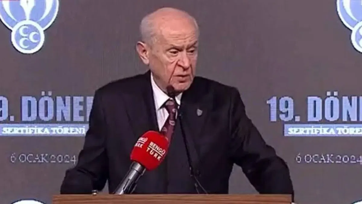 MHP Llideri Bahçeli'den 'Hilafet' açıklaması