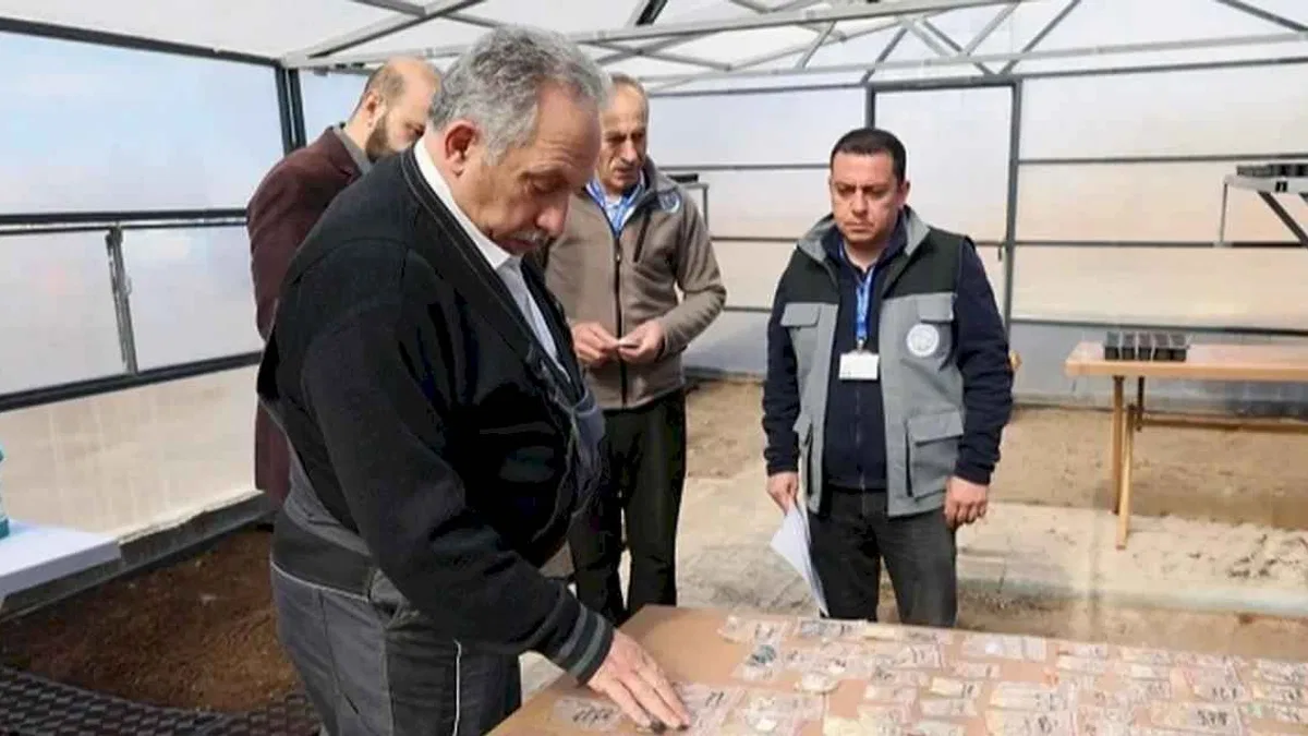 Kayseri Talas'ta tulum eşliğinde tohum şenliği
