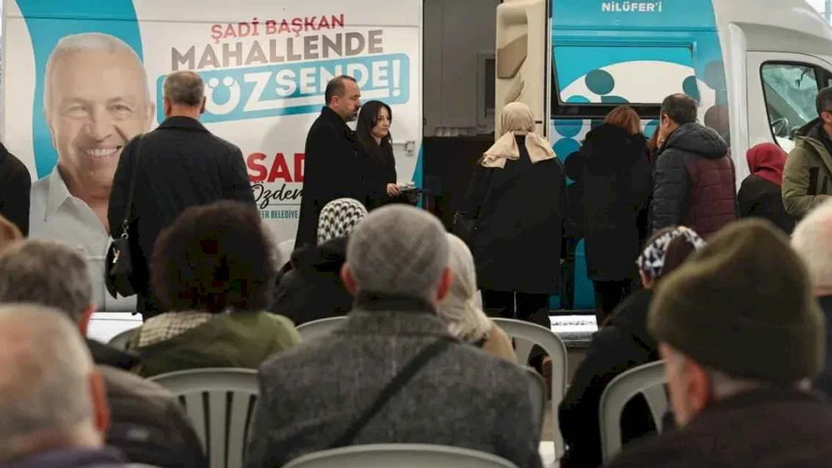 Bursa Nilüfer'de yılın ilk buluşması Altınşehir'de