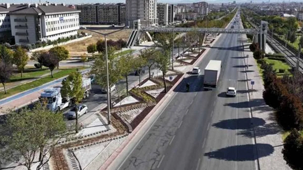 Konya'da kurakçıl peyzajla su ve enerji tasarrufu sağlanacak