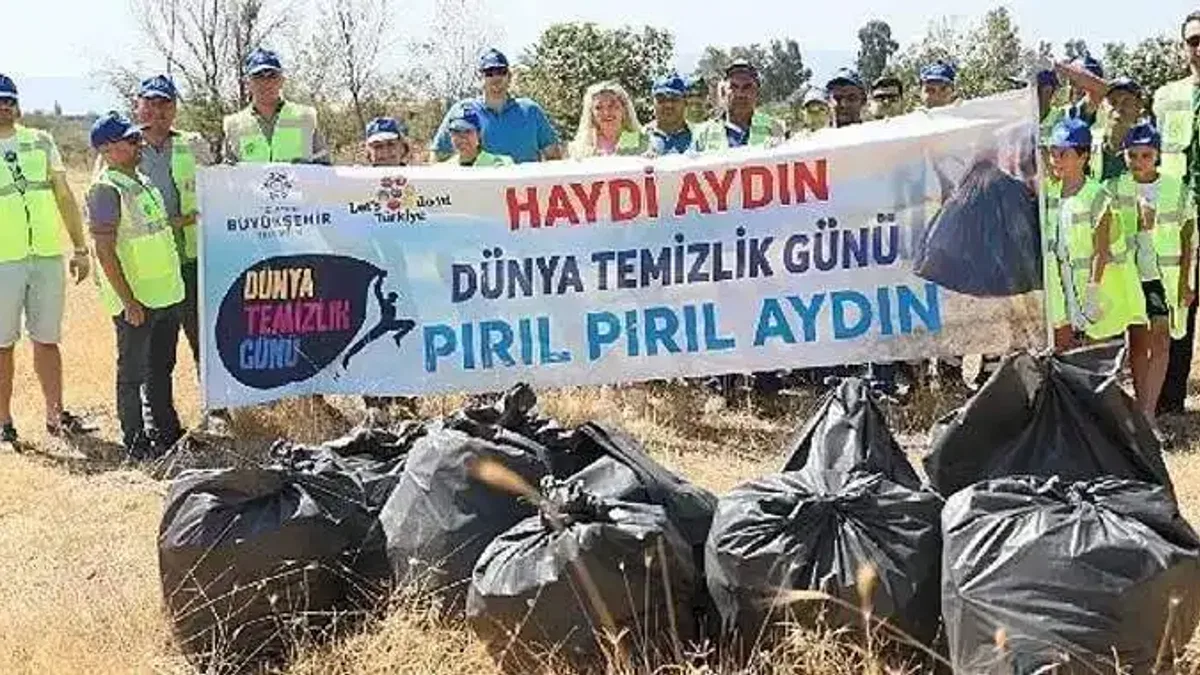 Aydın Büyükşehir Belediyesi'nden Çevre Duyarlılığı Etkinliği