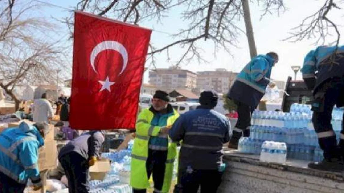 Gaziantep Nurdağı'nda yoğun mesai