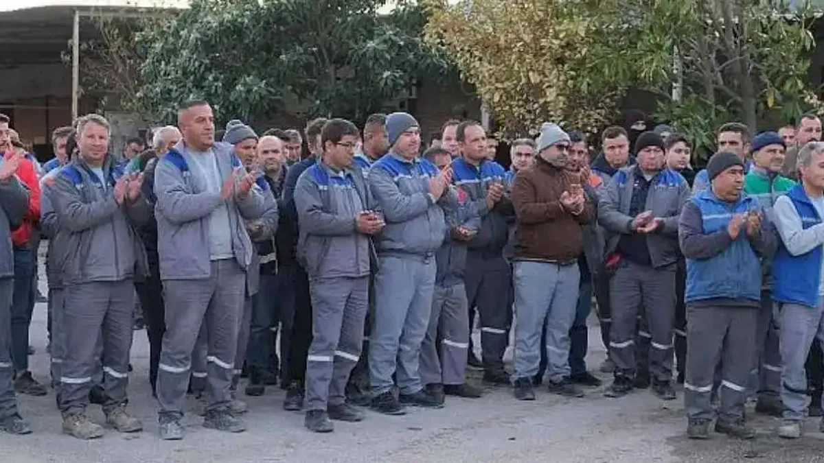 Başkan Topaloğlu belediye personelinin yeni yılını kutladı