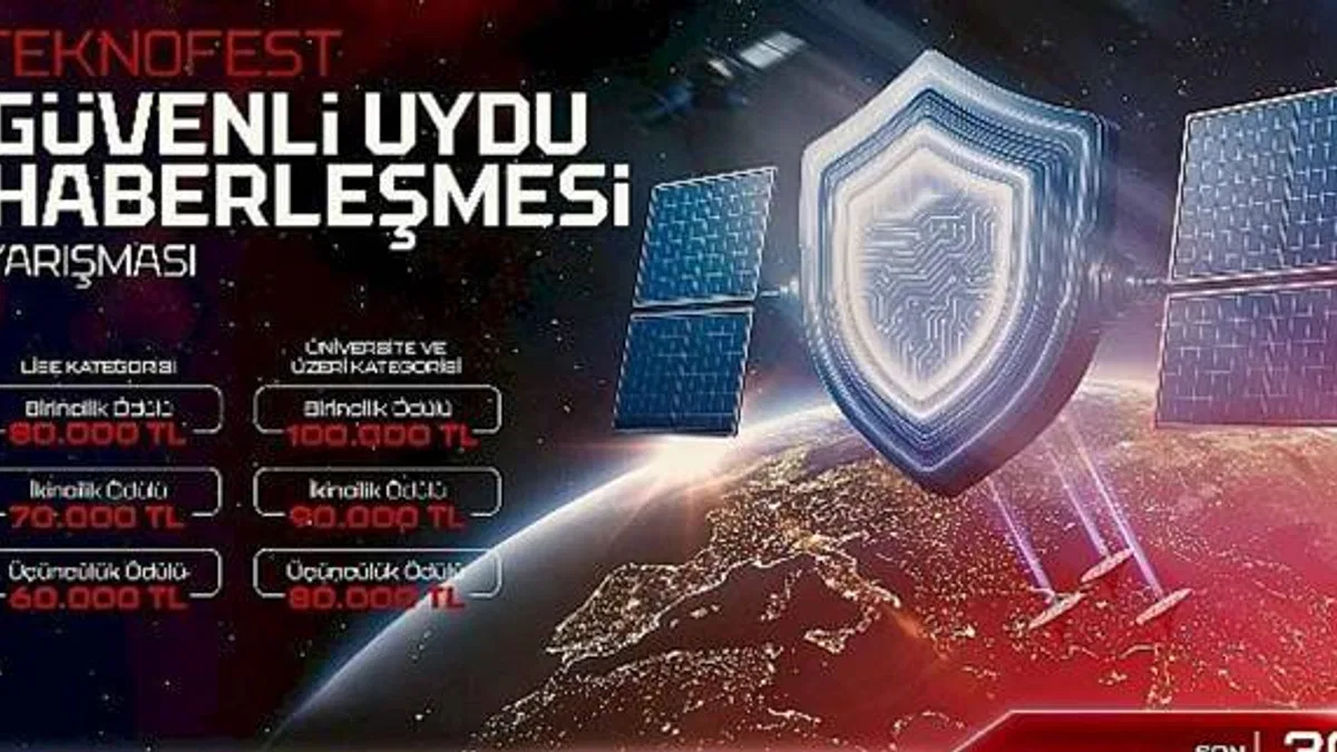 Uydu Haberleşmesinin Güvenliği İçin Genç Zihinler TEKNOFEST'te Yarışıyor