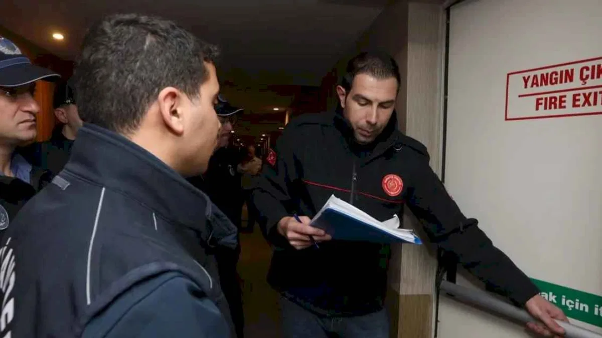 Gaziantep’te yangın riskine karşı yapı denetimleri sürüyor